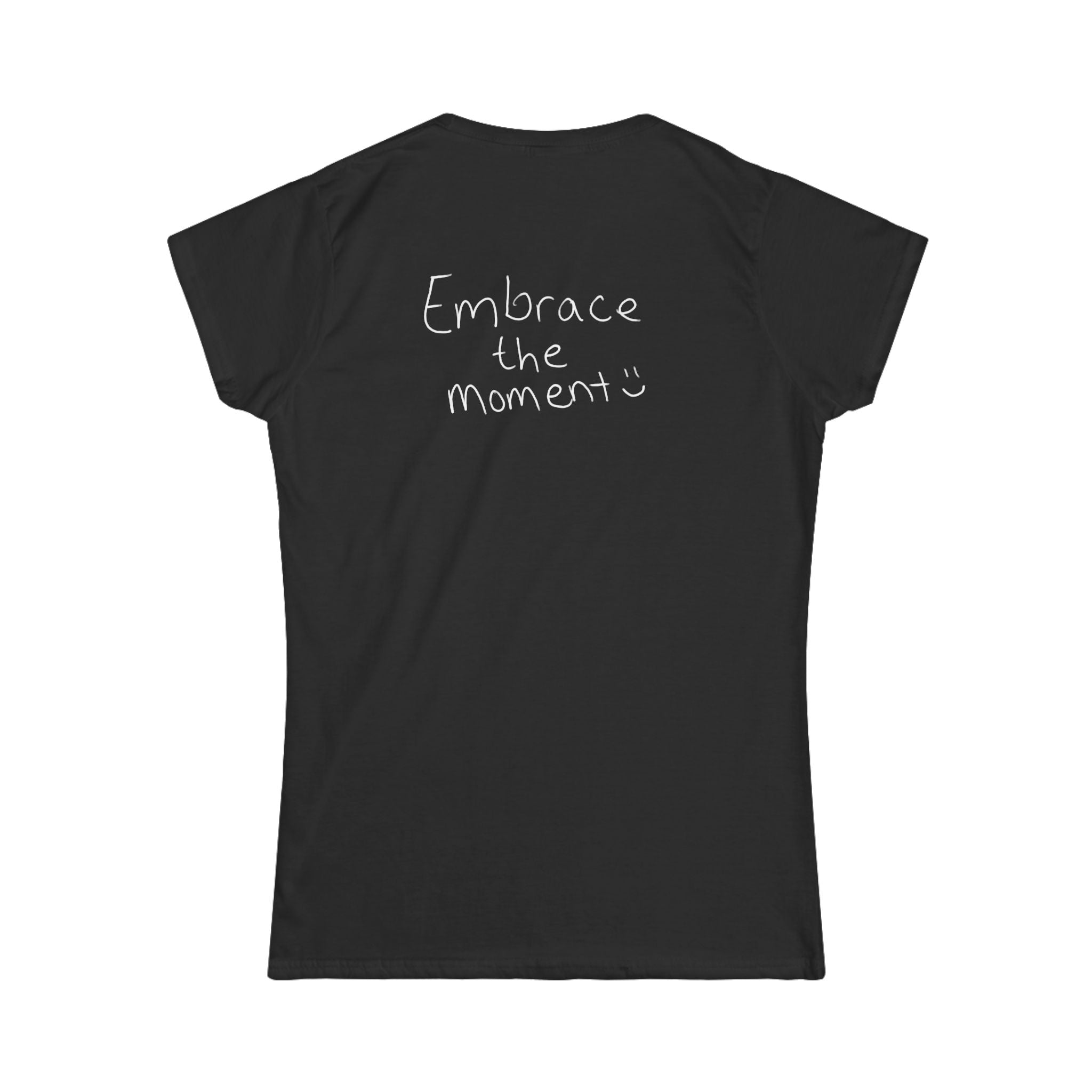 Ambedo Tee — "Embrace the Moment" Women's Graphic Shirt