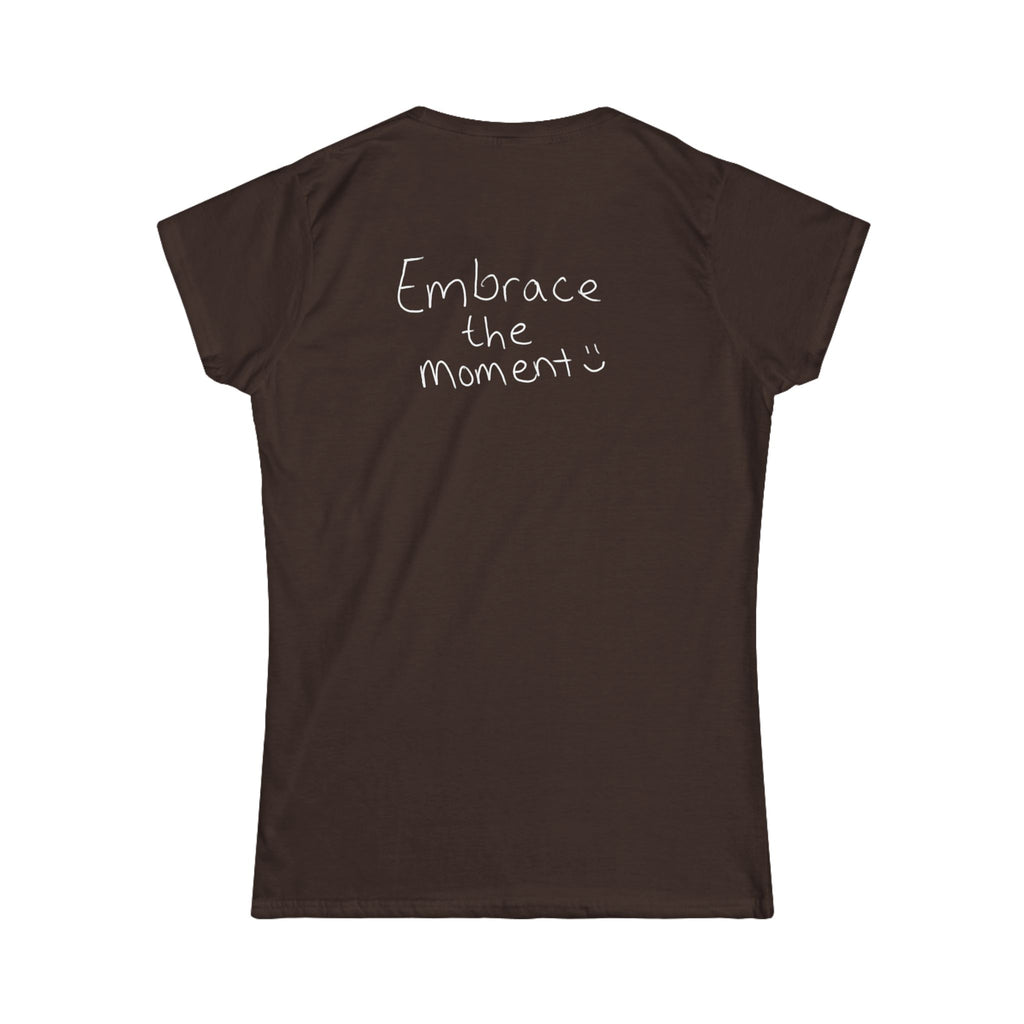 Ambedo Tee — "Embrace the Moment" Women's Graphic Shirt