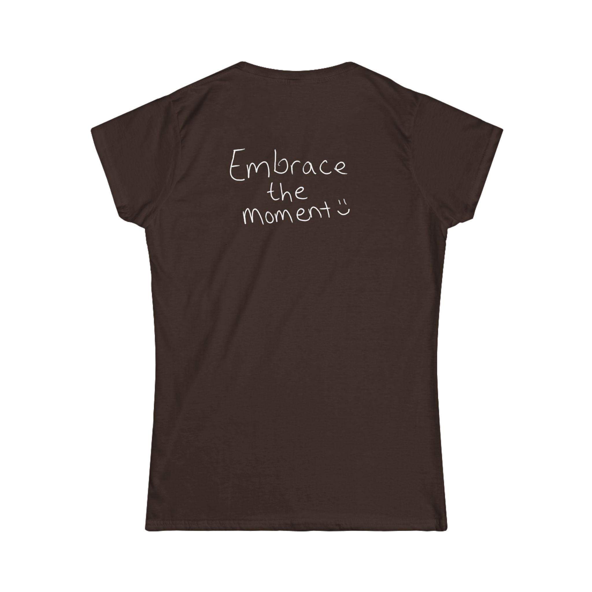 Ambedo Tee — "Embrace the Moment" Women's Graphic Shirt