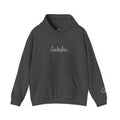 Ambedo Hoodie — "Embrace the Moment" Minimalist White Pullover
