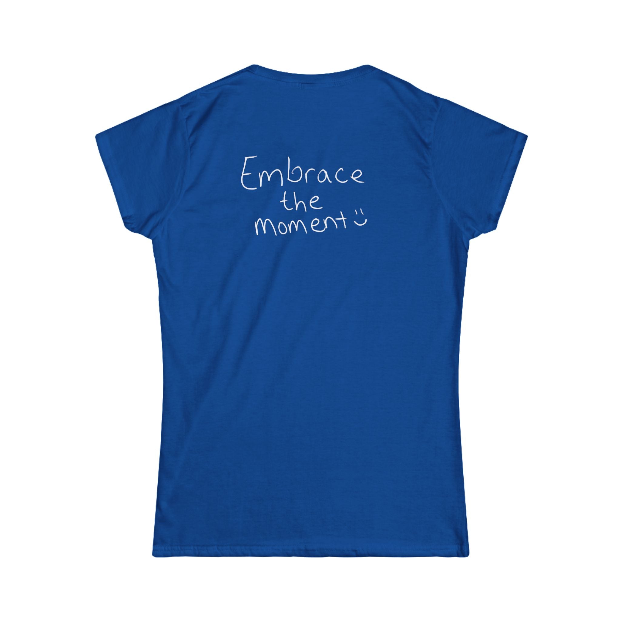 Ambedo Tee — "Embrace the Moment" Women's Graphic Shirt