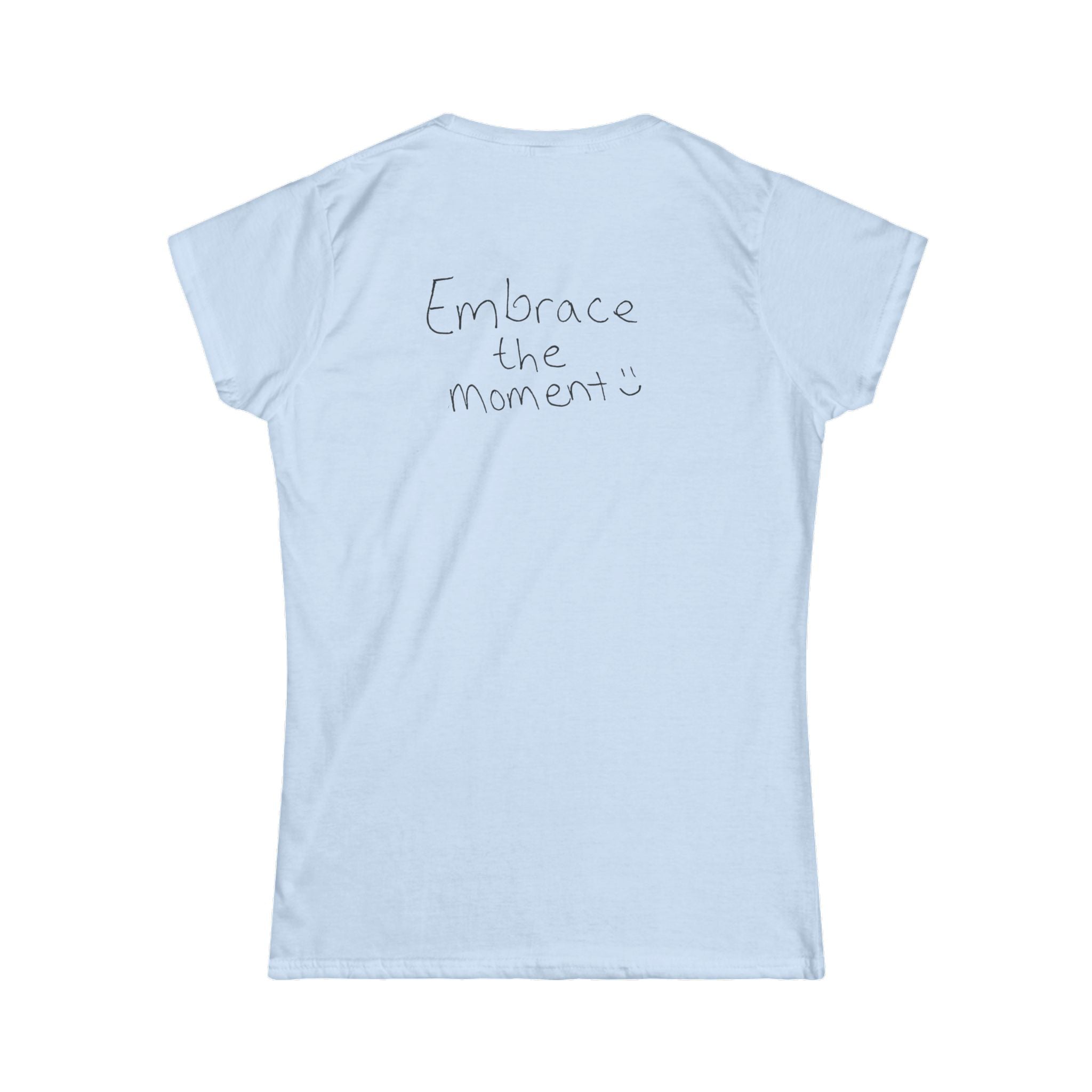 Ambedo Tee — "Embrace the Moment" Women's Graphic Shirt