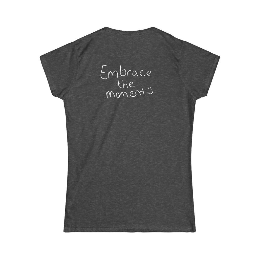 Ambedo Tee — "Embrace the Moment" Women's Graphic Shirt