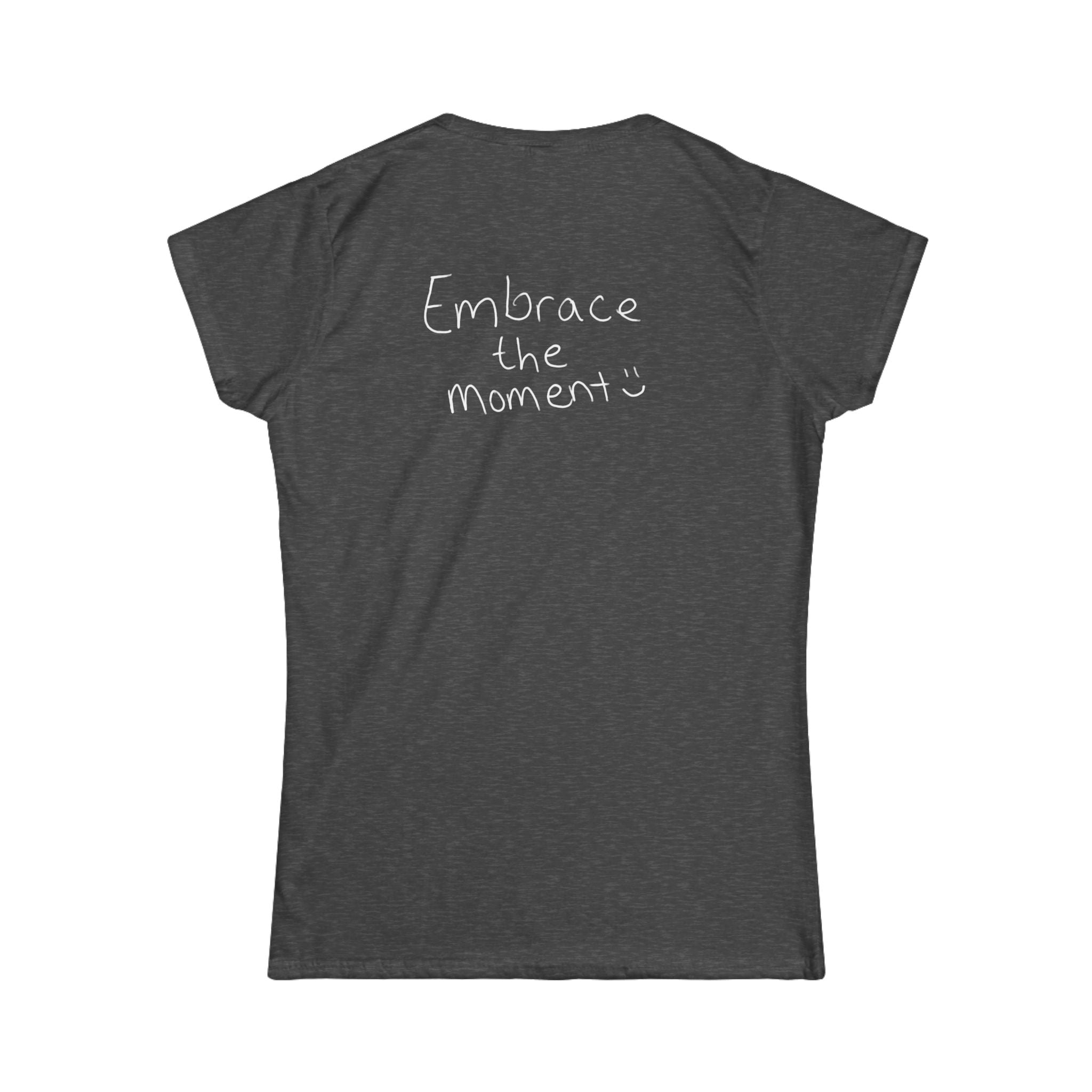 Ambedo Tee — "Embrace the Moment" Women's Graphic Shirt