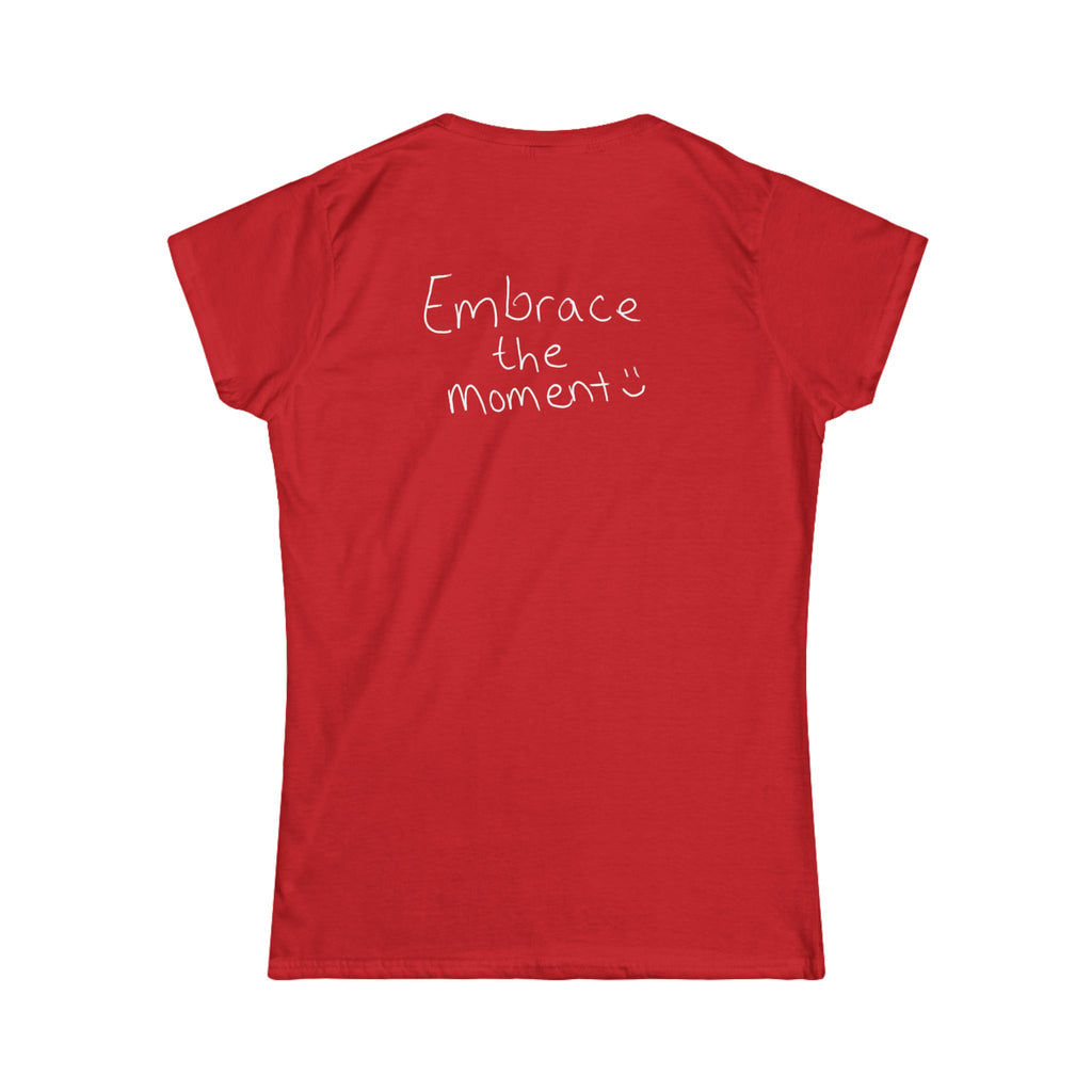 Ambedo Tee — "Embrace the Moment" Women's Graphic Shirt