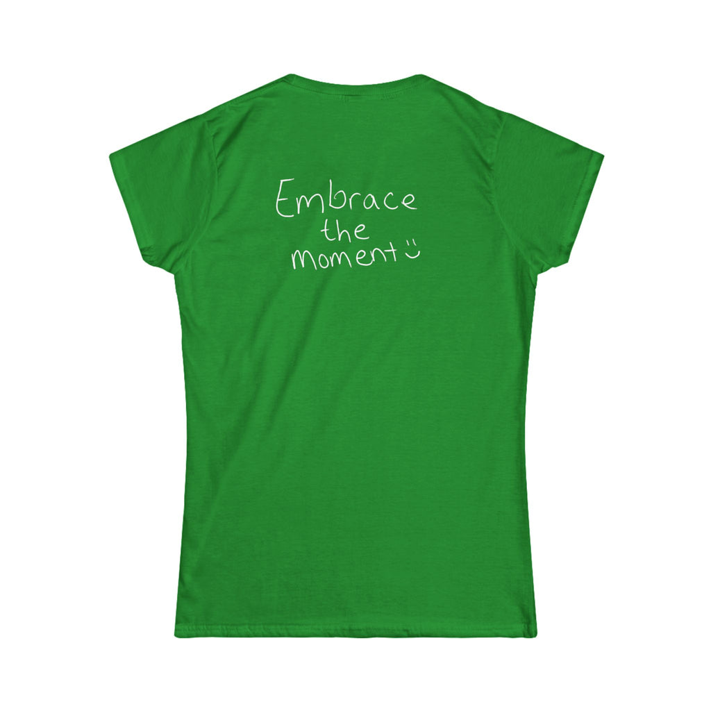 Ambedo Tee — "Embrace the Moment" Women's Graphic Shirt