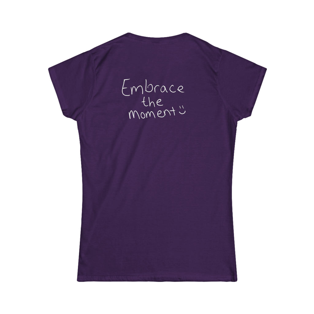 Ambedo Tee — "Embrace the Moment" Women's Graphic Shirt