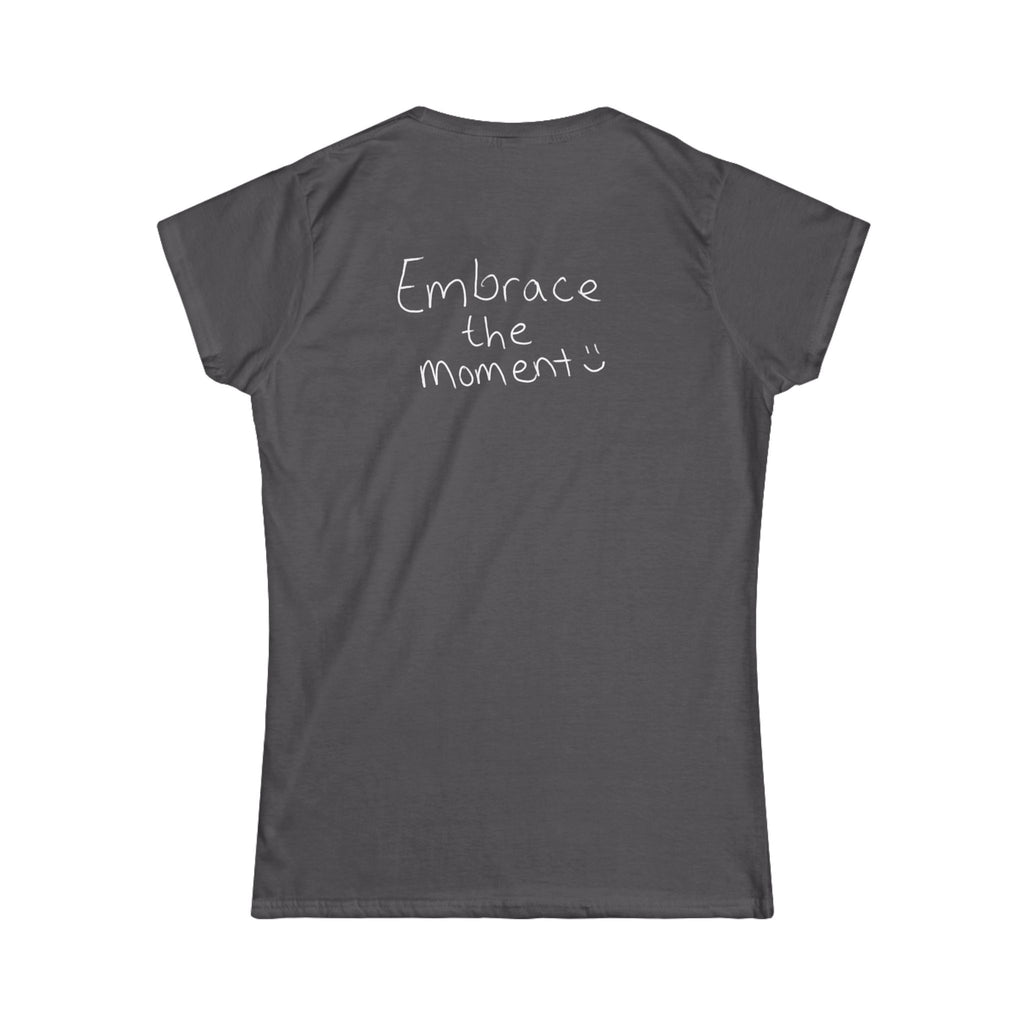 Ambedo Tee — "Embrace the Moment" Women's Graphic Shirt
