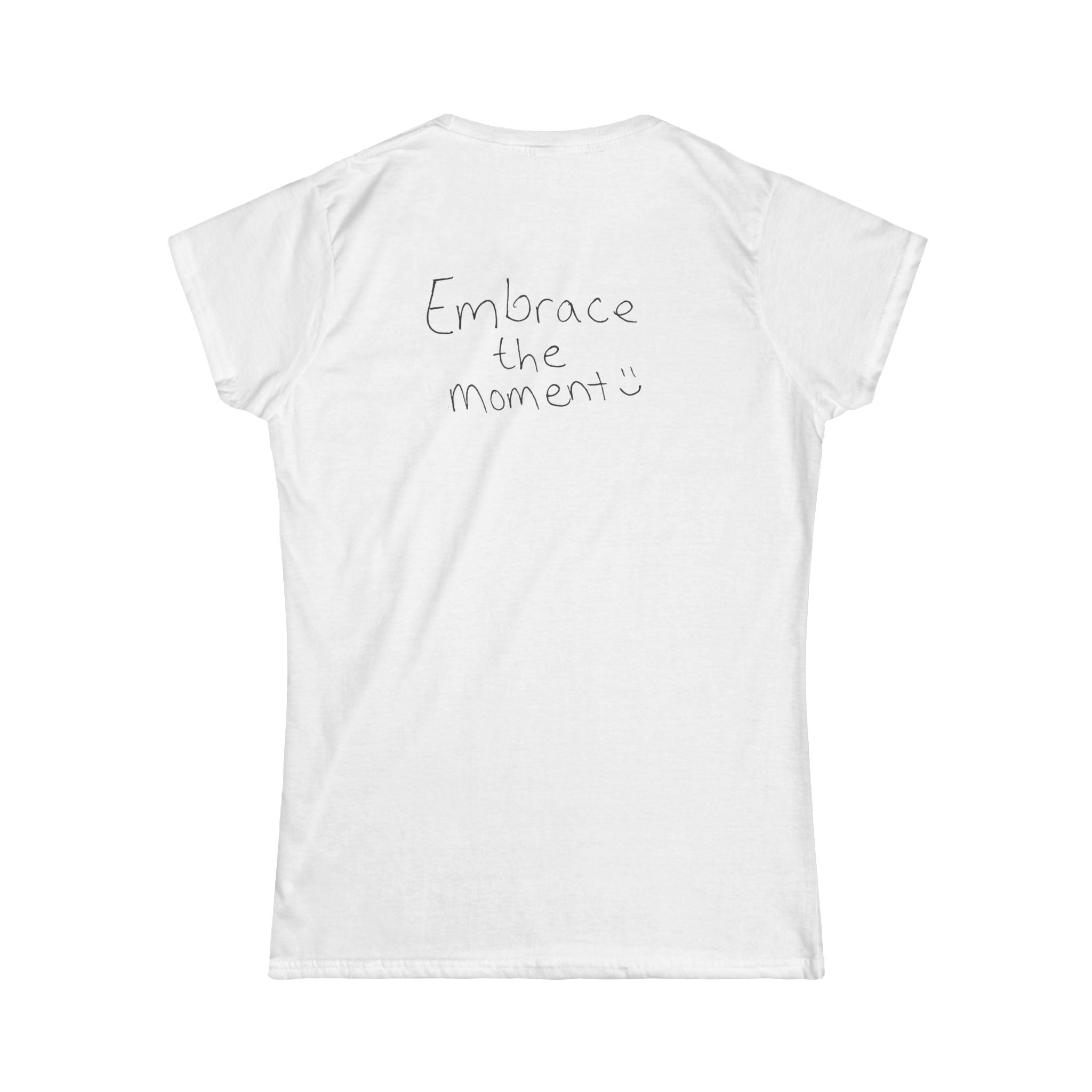Ambedo Tee — "Embrace the Moment" Women's Graphic Shirt