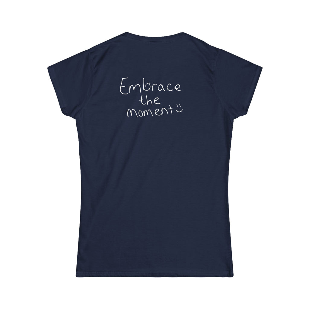 Ambedo Tee — "Embrace the Moment" Women's Graphic Shirt