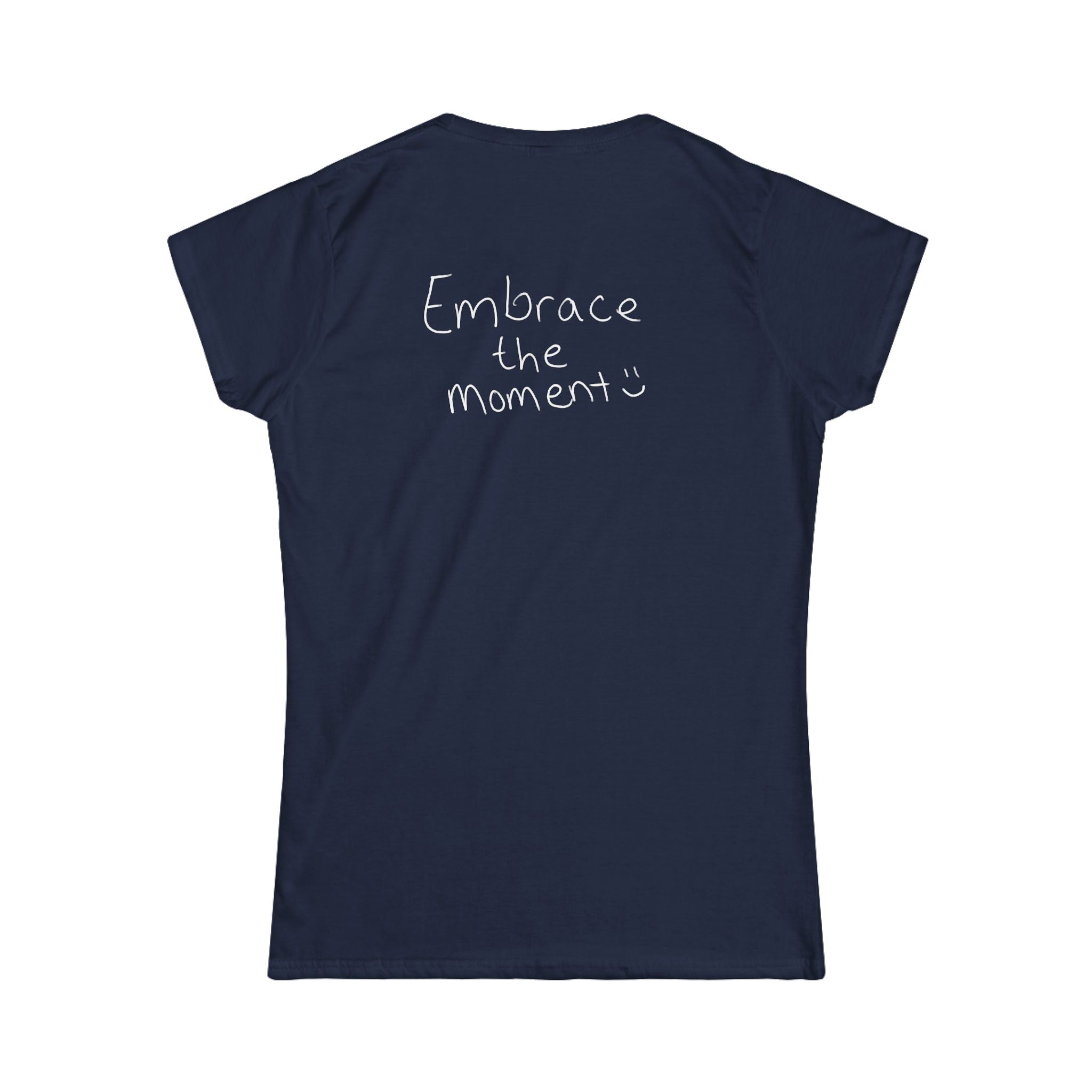 Ambedo Tee — "Embrace the Moment" Women's Graphic Shirt