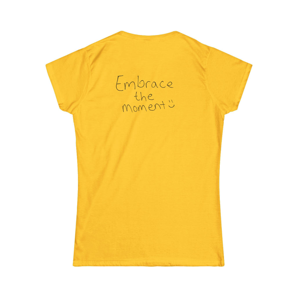 Ambedo Tee — "Embrace the Moment" Women's Graphic Shirt